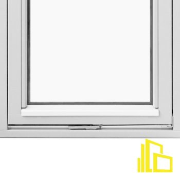 Sidesving vinduer (Med én ramme, utadslående)