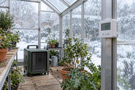 Slik finner du riktig plass for termostaten i drivhuset