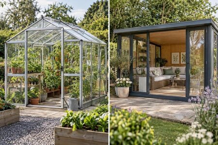 Drivhus eller hagestue – for planter, sitteplass eller begge deler?