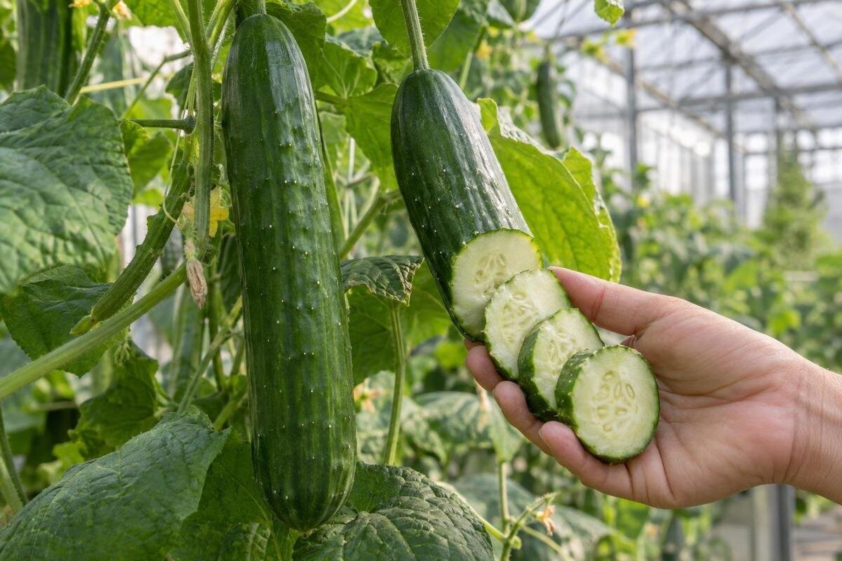 Hvorfor smaker agurken bittert i drivhuset?