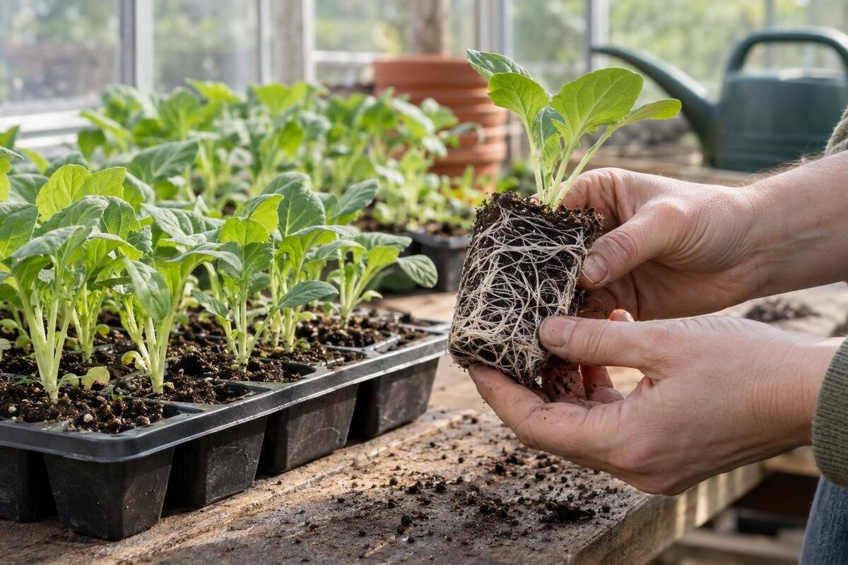 Slik forebygger du rotbundne småplanter før utplanting