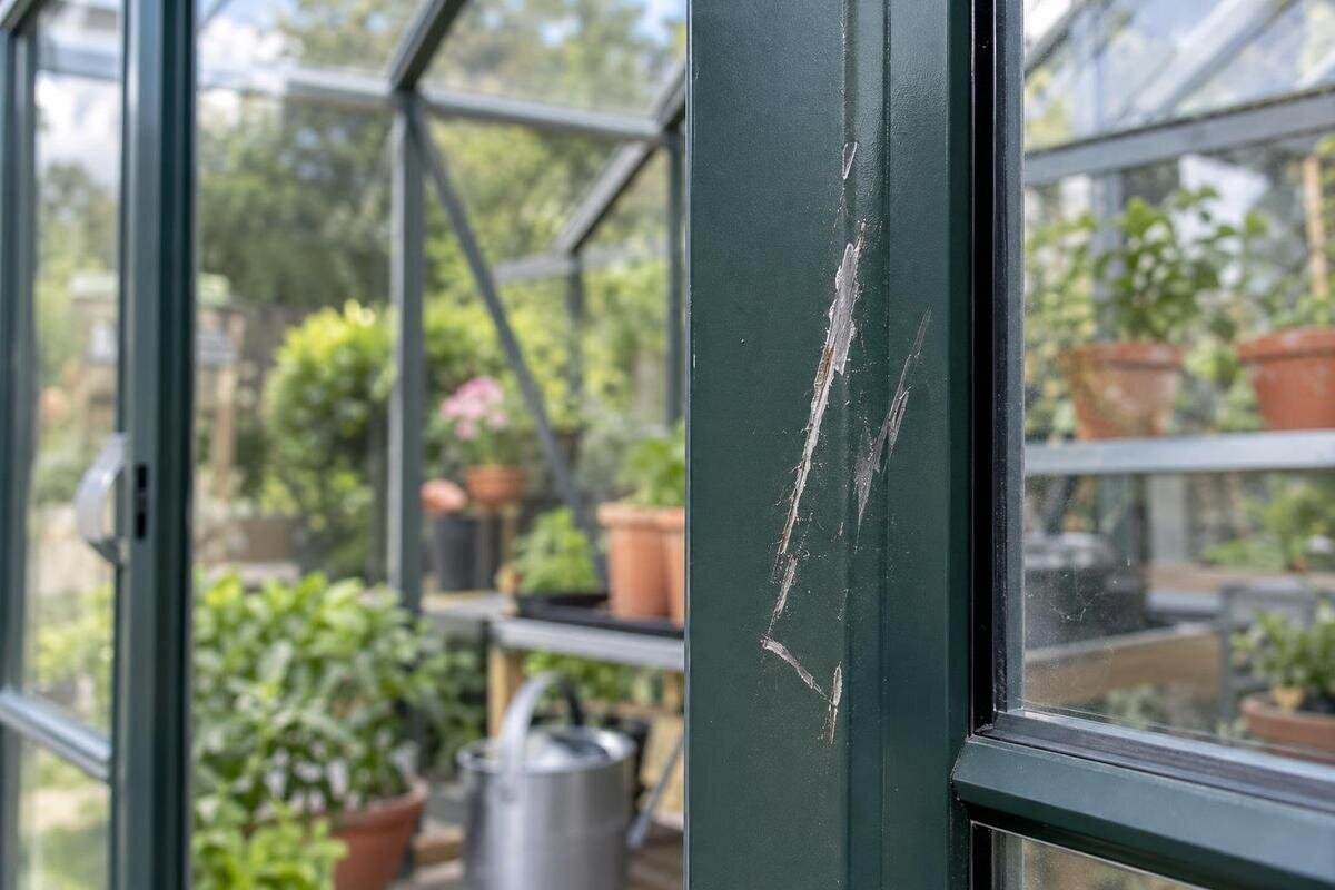 Riper i drivhusets pulverlakk: Slik vurderer du skaden
