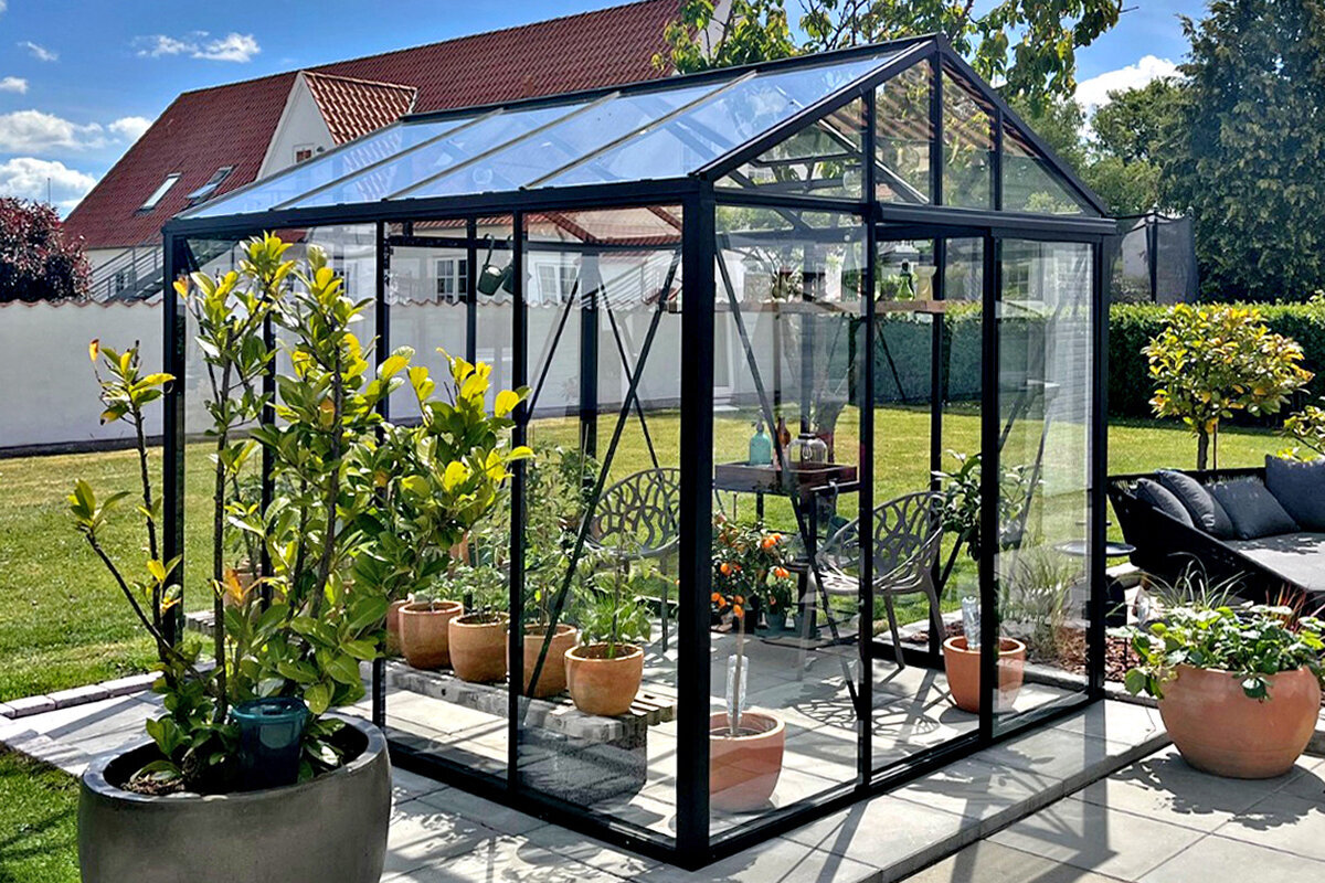 Nytt og vakkert drivhus i premium aluminium – tilgjengelig for alle med Klarna delbetaling