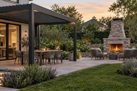 Utepeis og pergola: slik planlegger du avstand og varme