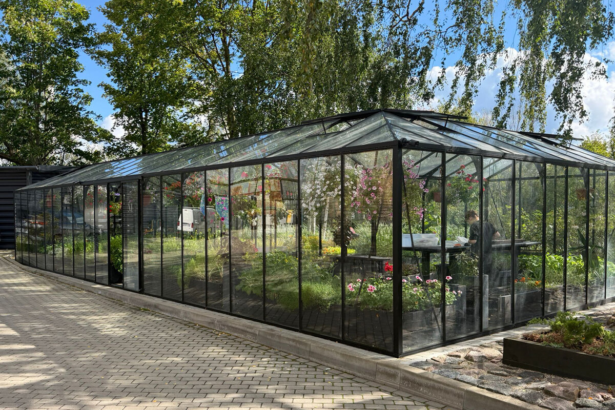 Drivhus og orangerier for restauranter, hoteller og arrangementer