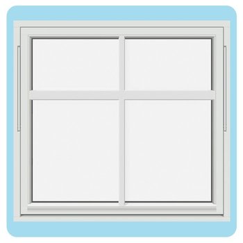 Toppsving vinduer (Utadslående)