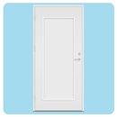Slett panel, rektangulært panel