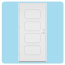 Profilert panel, 4 avrundete rektangler