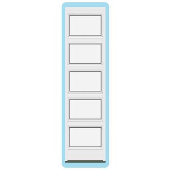 Sidefelter (Med én ramme)
