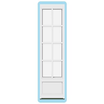 Sidefelter (Med én ramme)