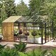 Drivhus med Accoya designdetaljer
