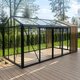 Drivhus med Accoya designdetaljer
