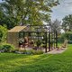Drivhus med Accoya designdetaljer