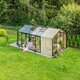 Drivhus med Accoya designdetaljer