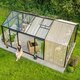 Drivhus med Accoya designdetaljer