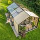 Drivhus med Accoya designdetaljer