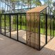 Drivhus med Accoya designdetaljer