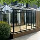 Drivhus med Accoya designdetaljer