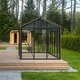 Drivhus med Accoya designdetaljer