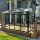 Drivhus med Accoya designdetaljer