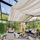 Drivhus med Accoya designdetaljer