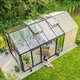 Drivhus med Accoya designdetaljer