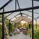 Drivhus med Accoya designdetaljer