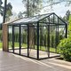 Drivhus med Accoya designdetaljer