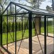 Drivhus med Accoya designdetaljer