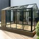 Drivhus med Accoya designdetaljer