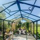 Drivhus med Accoya designdetaljer