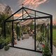 Drivhus med Accoya designdetaljer