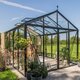 Drivhus med Accoya designdetaljer