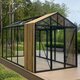 Drivhus med Accoya designdetaljer