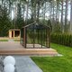 Drivhus med Accoya designdetaljer