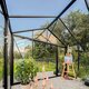 Drivhus med Accoya designdetaljer