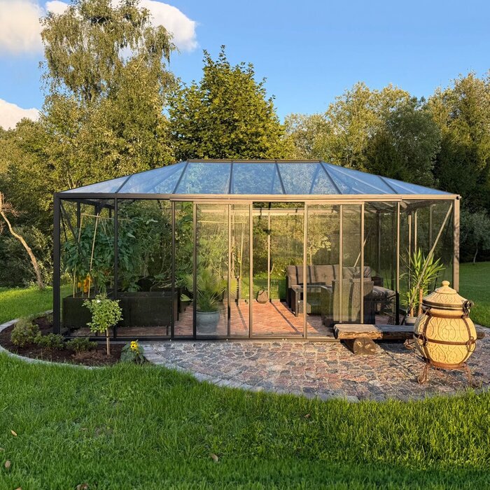 Drivhus i pyramideform
