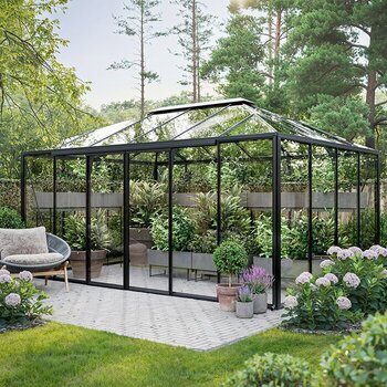Drivhus i pyramideform Bloomcabin Oasis